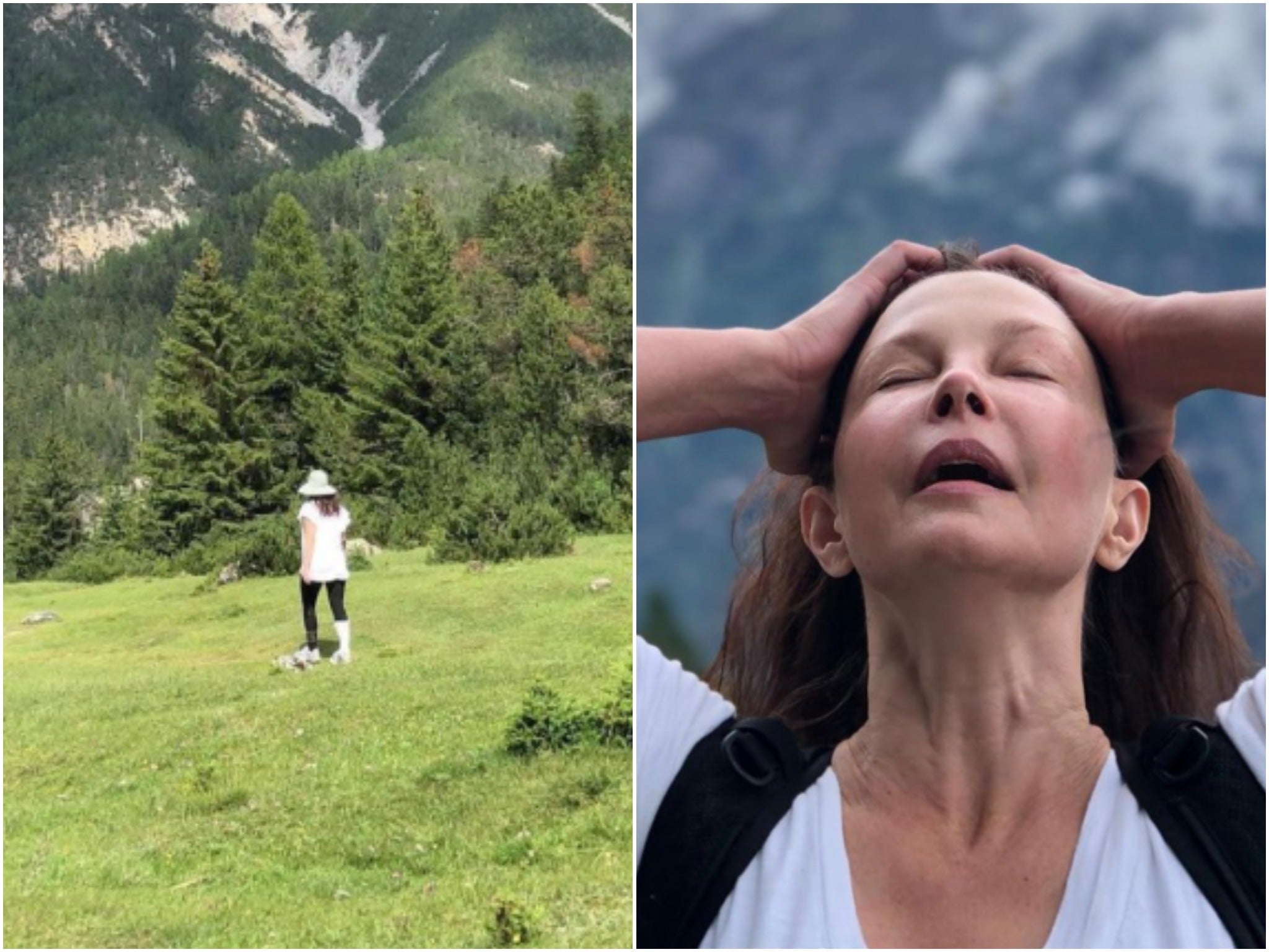 Ashley Judd reveals she is walking again six months after nearly losing